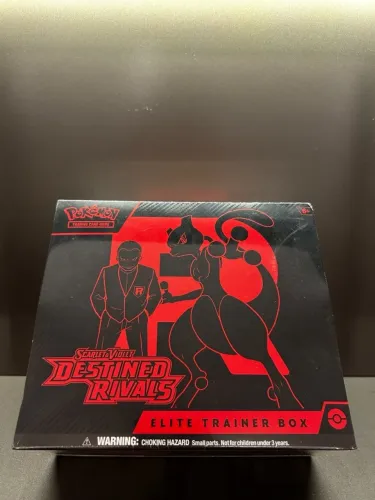 Pokemon TCG: ETB Destined Rivals Team Rocket Elite Trainer Box Lacrada