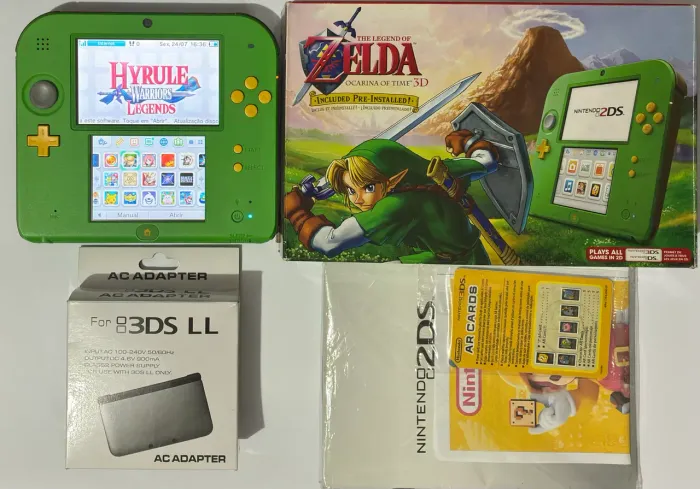 Nintendo 2Ds The Legend Of Zelda ocarina of time desbloqueado original