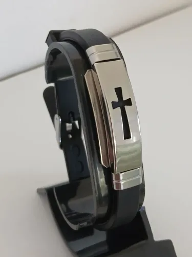 VENDO PULSEIRA DE SILICONE/AÇO INOXIDÁVEL