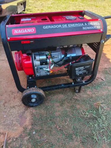 GERADOR DIESEL 9KVA NAGANO