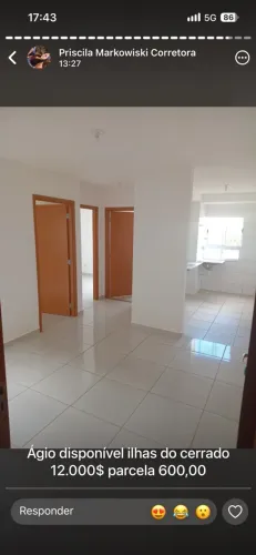 Alugo apartamento 2q