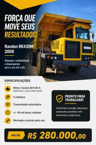 Caminhão fora de estrada Randon
