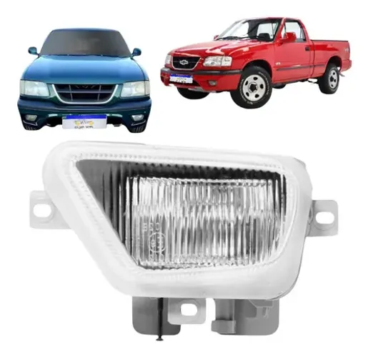 Farol De Milha Chevrolet S10 Blazer 1999 2000 Esquerdo Transparente Esquerdo