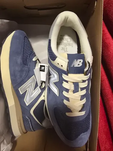 Tênis New Balance legacy 574 azul Novo Original