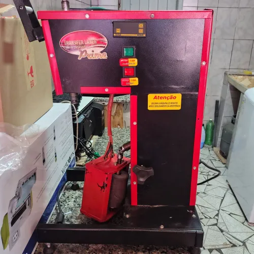 Máquina transfer giro 360