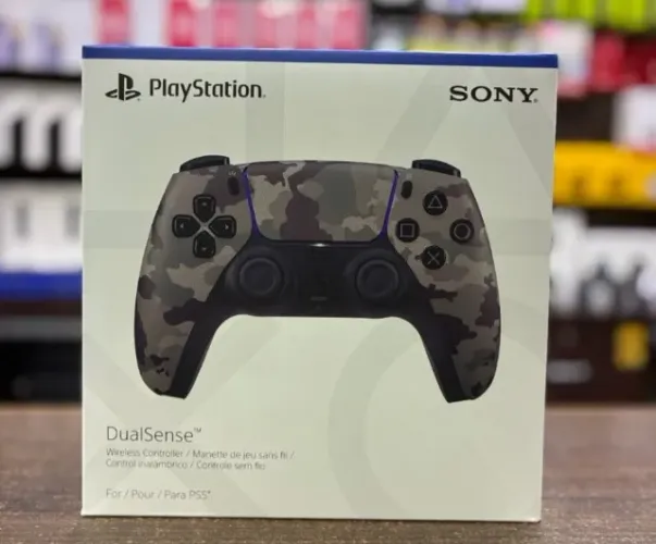Controle Sem Fio DualSense PS5 Camuflado Entrega Grátis DF
