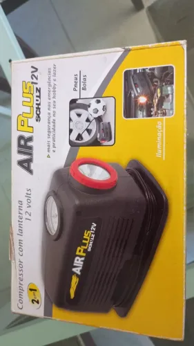 Compressor de ar portátil - Air Plus - Schulz - 12 volts