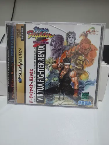 Jogo Virtua Fighter Remix Sega Saturn Original Japonês Completo