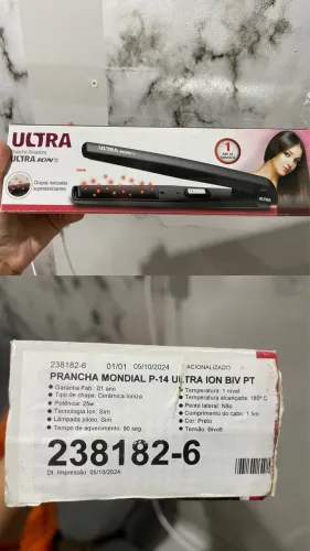 Prancha Mondial Ultra Ion