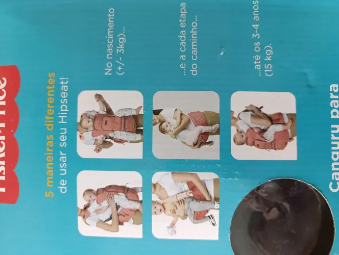Canguru para bebê Fisher Price