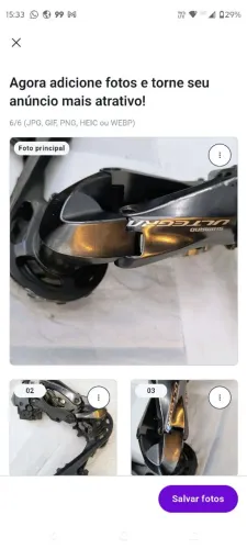 Câmbio Shimano di2 RD-R 8050