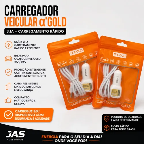 Kit carregador Veicular