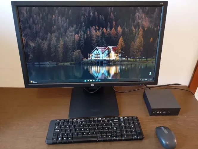 Computador Escritório - Mini + Monitor