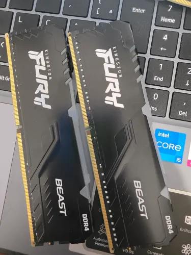 Memória RAM DDR4 16GB (2x8gb) Kingston Fury