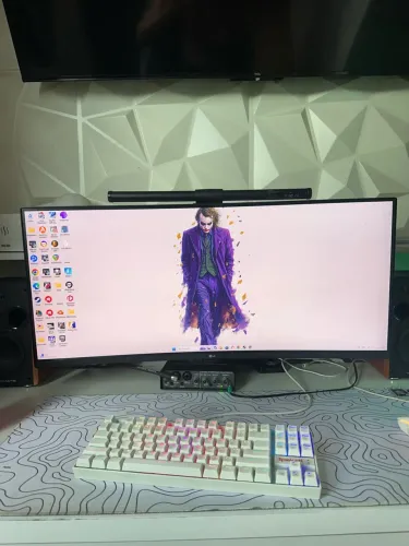 Monitor LG ultrawide 34 polegadas 144 hz