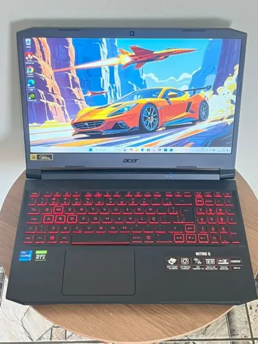 Notebook Gamer Acer nitro 5 - i7 de 11 ger. 16gb de ram, SSD de 512gb - GeForce RTX 3050