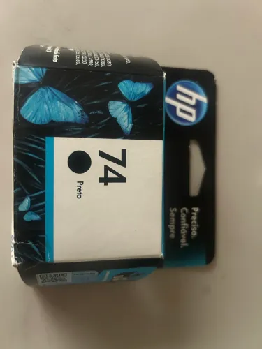 Cartucho impressora HP 74 preto novo