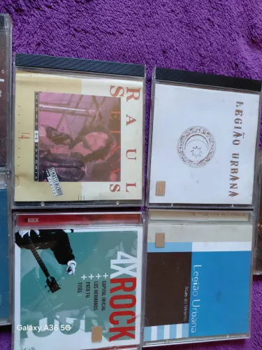 Cds originais bandas do Rock nacional
