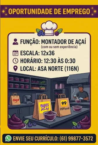 Açaiteria - montador de açai