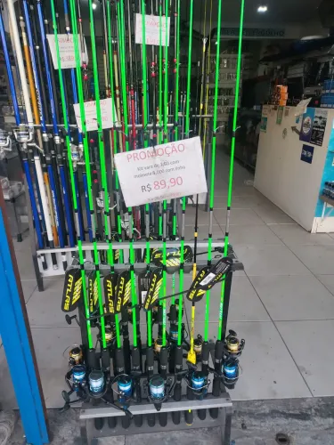 Kit pesca vara 150 com molinete com linha