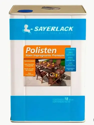 Verniz Stain polisten transparente