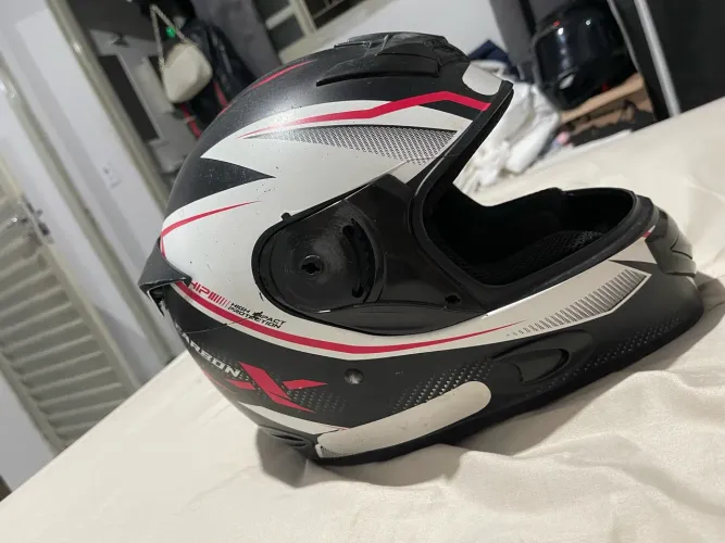 Capacete MXS Carbon tamanho 58