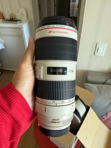 Cânon EF 70-200 2.8 L IS USM II