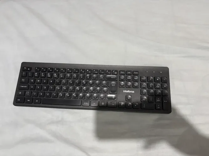 Teclado Intelbras Sem Fio 2.4 GHz | Excelente Estado