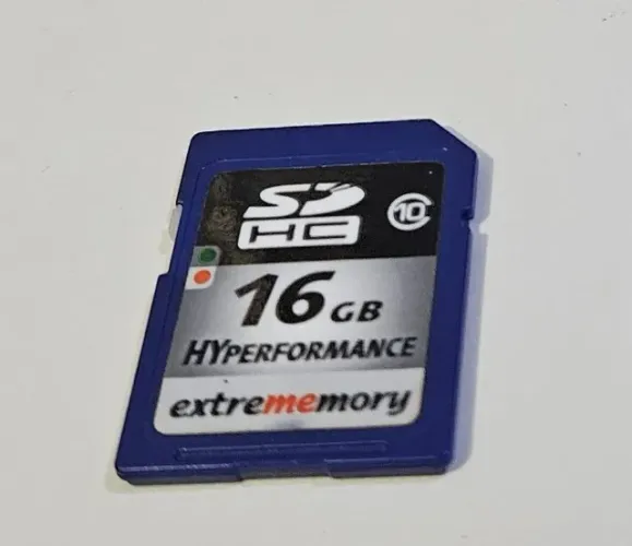 Cartão de memória SDHC EXTREMEMORY HY PERFORMANCE 16 Gb Classe 10