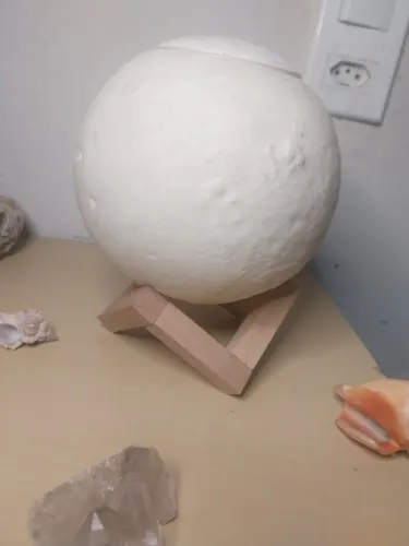 luminária led multicor com bluetooth + controle | recarregável