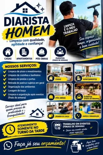 Diarista Homem