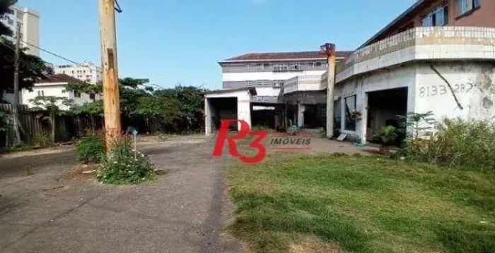 Terreno à venda, 933 m² por R$ 9.900.000,00 - Boqueirão - Santos/SP