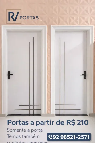Portas laminadas