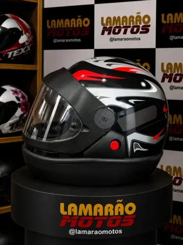 CAPACETE SAN MARINO - PRETO