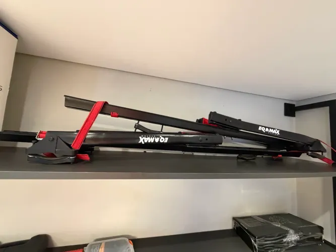 2 transbike de teto velox aço EqMax preto