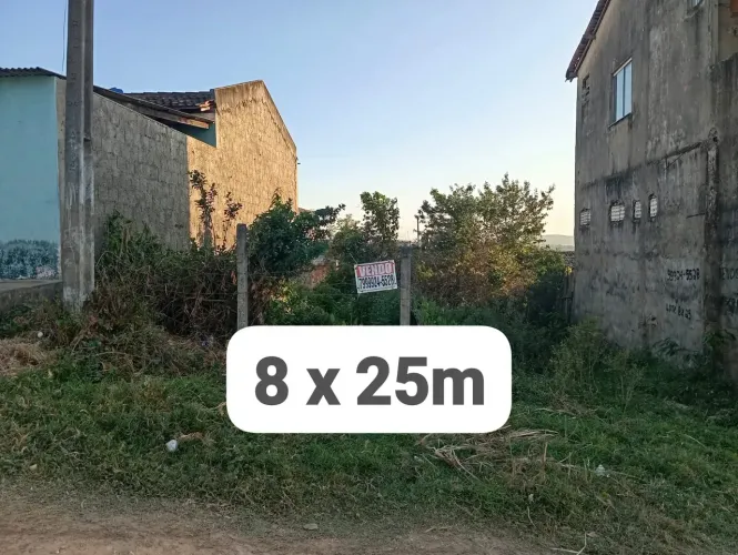 Lote 8 x 25 escriturado no loteamento Rosa de Maio, Jardim - Nossa Senhora do Socorro - SE