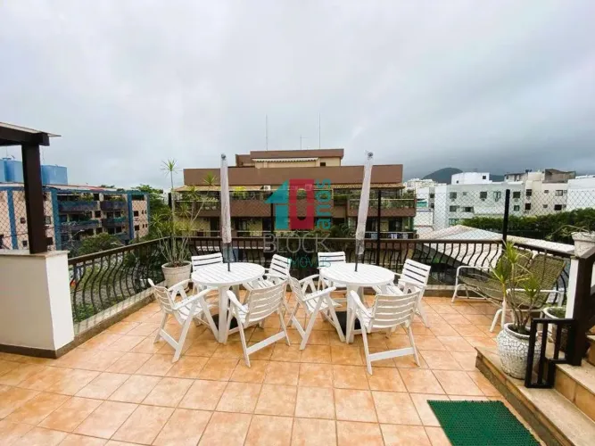 Recreio dos Bandeirantes | Cobertura 3 quartos, sendo 2 suites