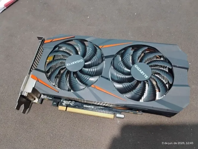 Placa de vídeo NVidia GTX 1060 3gb GDDR5, Directx 12.