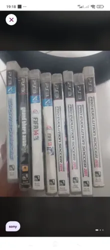 lote de 8 jogos de Playstation 3
