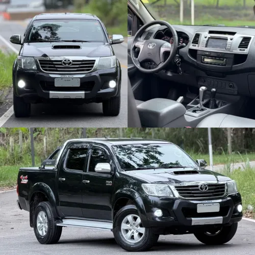 Toyota Hilux CD SRV D4-d 4X4 3.0 TDI Diesel AUT 2014