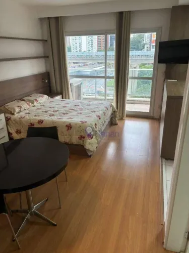 Studio com 1 dormitório para alugar, 40 m² por R$ 3.967,00/mês - Brooklin Paulista - São P