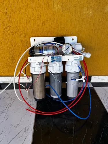 Filtro Reverso Osmose 100gpd + deionizador + Bomba Pressurizada