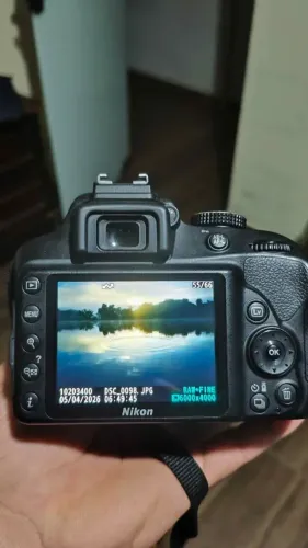 NIKON D3400 - Câmera fotográfica