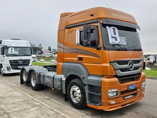 Mb Axor 2536 6x2 Ano 2019 Automático Interna Nova Roda de Alumínio na dianteira - REPASSE