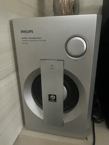 Phillips MachLine Digital Receiver com subwoofer