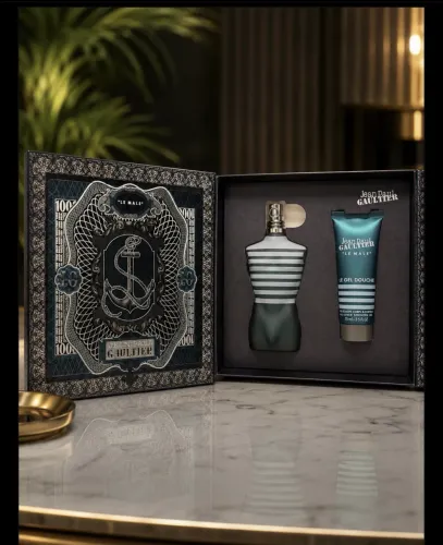 KIT - Jean Paul Gaultier - LE MALE- perfume + hidratante