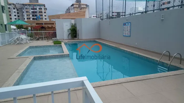 Condomínio para Locação com 2/4, Sendo 1 Suíte - 1° Andar no Condomínio Aquarela Parque - 