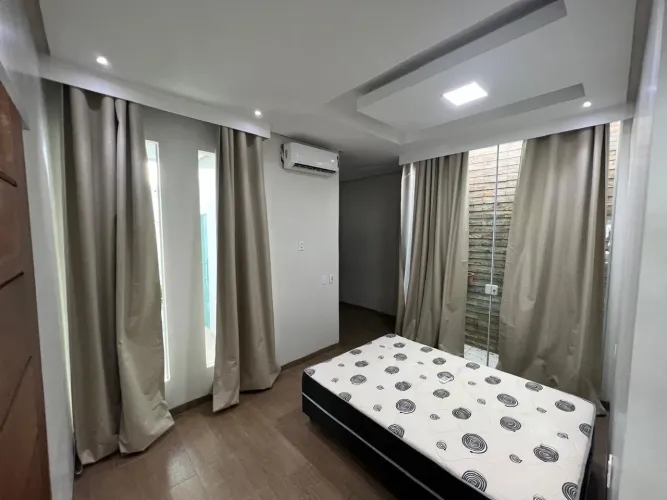 ALUGA-SE casa toda mobiliada