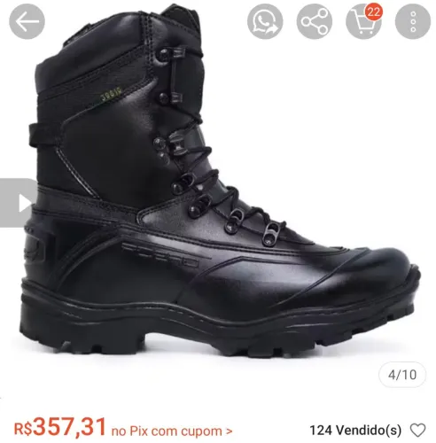 Coturno militar