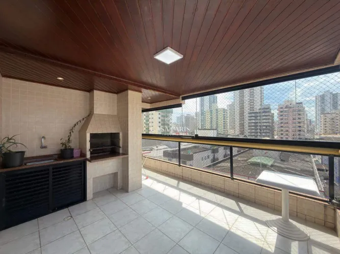 Apartamento de 145 m² com Vista para o Mar, 4 Quartos e 3 Vagas na Tupi
